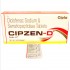 Cipzen D - diclofenac/serratiopeptidase - 50mg/10mg - 100 Tablets