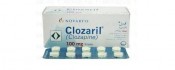 Clozaril - clozapine - 100mg - 10 Tablets