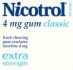 Nicotrol Classic Gum - nicotine - 4mg - 105 pieces