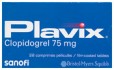 Plavix - clopidogrel - 75mg - 90 TAB