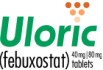 Buy Adenuric - febuxostat - 120mg - 28 Tablets
