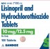 Zestoretic - lisinopril/hydrochlorothiazide - 12.5mg/10mg - 28 Tablets