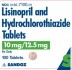 Buy Zestoretic - lisinopril/hydrochlorothiazide - 12.5mg/10mg - 28 Tablets