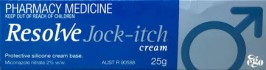 Resolve Jock-itch Cream - miconazole nitrate 2% w/w -  - 25g